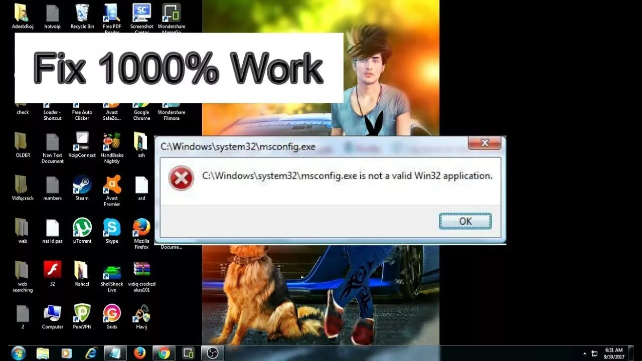Is not valid win32. Is not valid win32