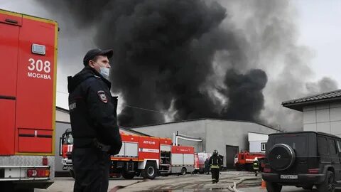 Пожар на лукойле