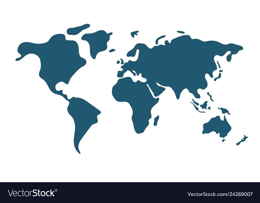 География Графика. Simple BW Earth Map. Map vector Simplified. World simply