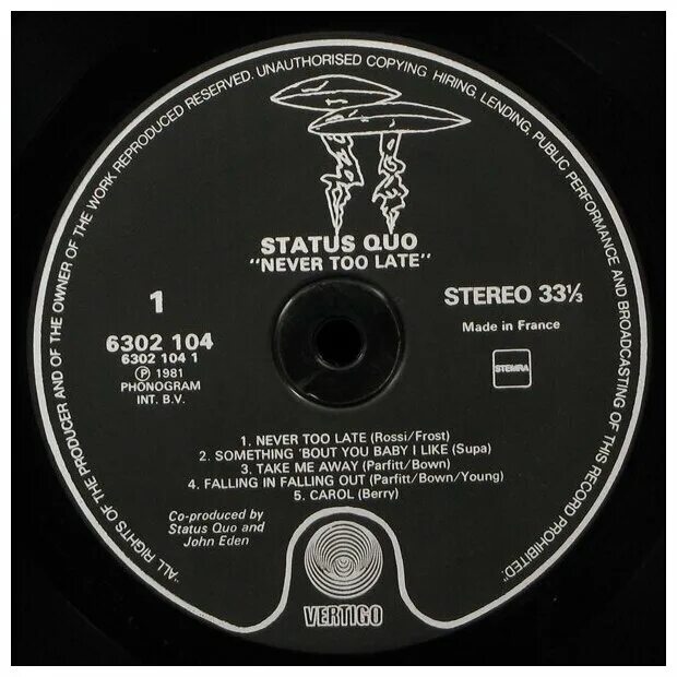 Status Quo never too late 1981. Status Quo "never too late". Статус кво пластинки. Status Quo Quo 1974. Статус кво что это значит простыми словами