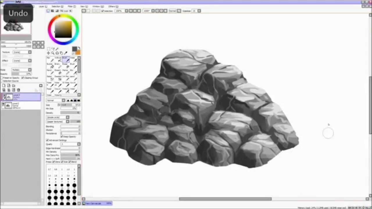 Processing draw