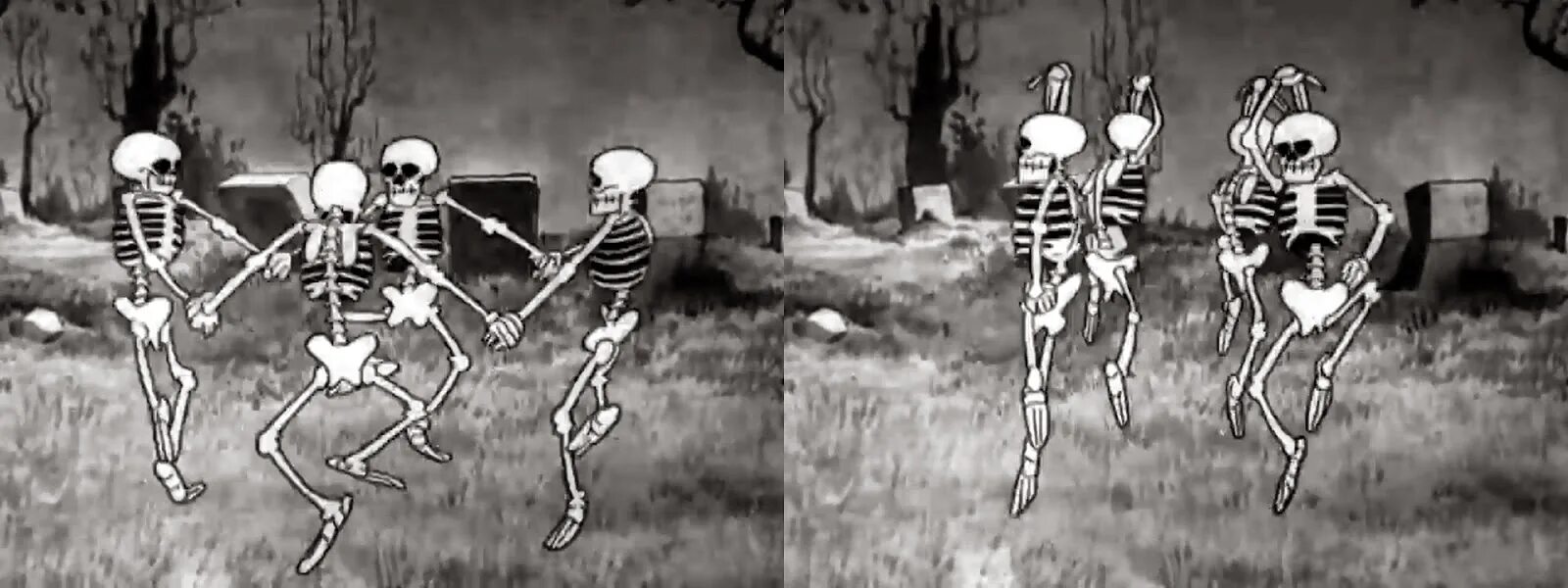 Spooky scary skeletons victoria gold