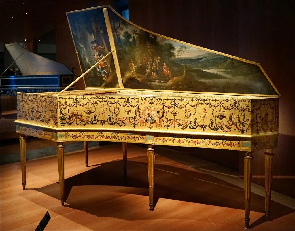 Клавесин эпохи Барокко. Клавесин эпохи Возрождения. Клавесин 18 века. Клавесин рококо. Клавесин год