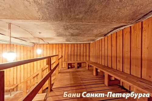 Охтинские бани № 25 в Красногвардейском районе. От 170 руб. Русская парная.