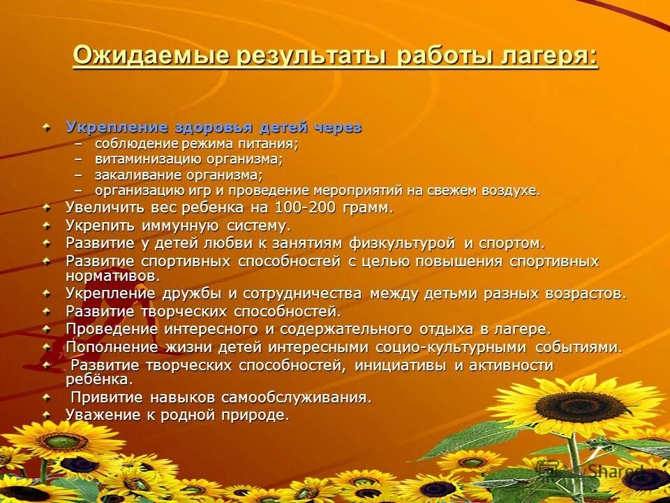 итоги лета бланк