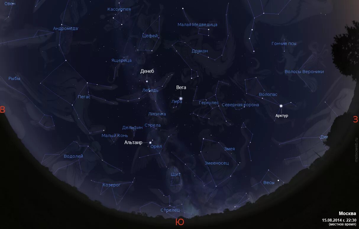 южное небо билеты