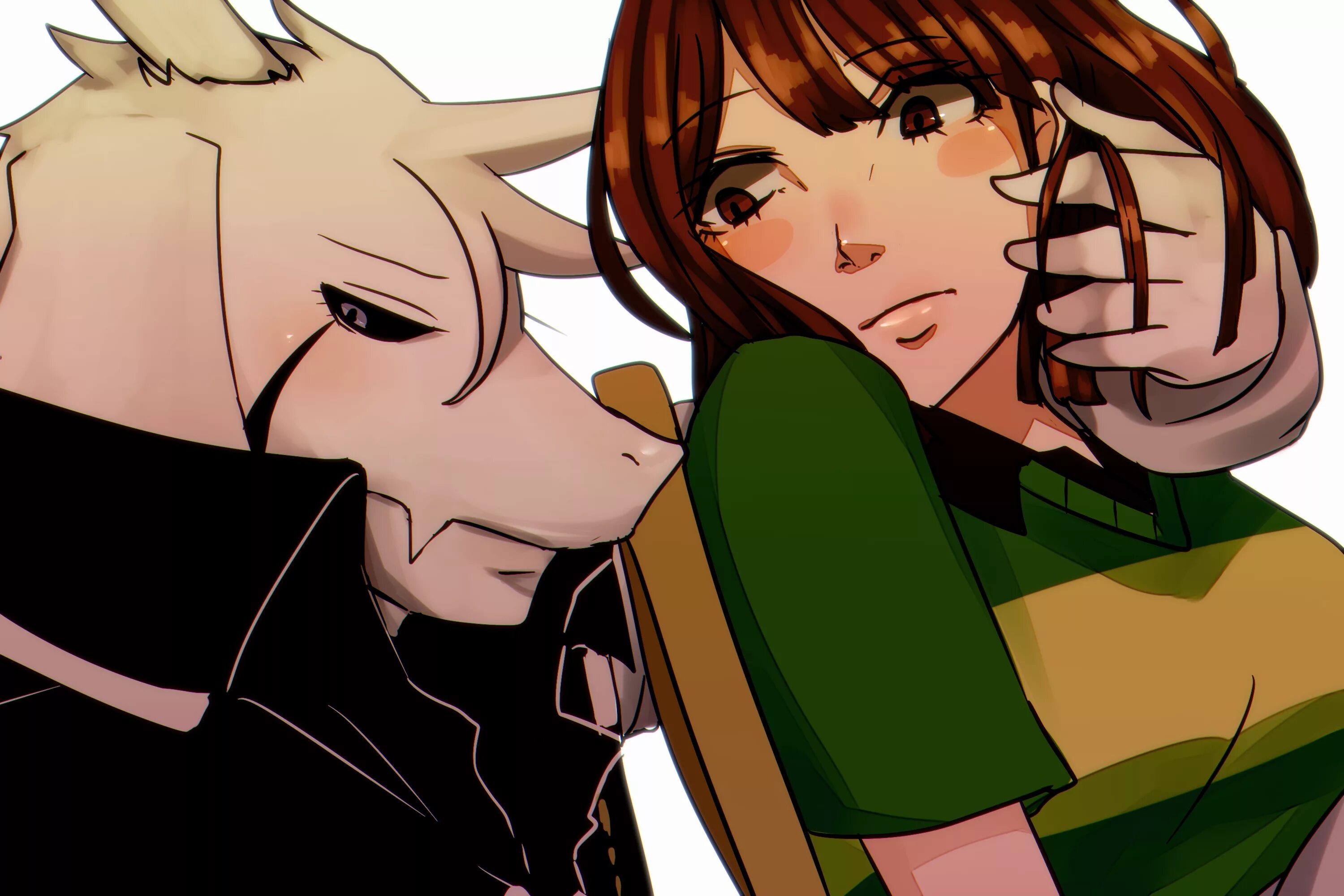 Чара азриэль комикс. Chara and Asriel. Андертейл Чара и Азриэль. Asriel Dreemurr. Asriel_dreemurr251.