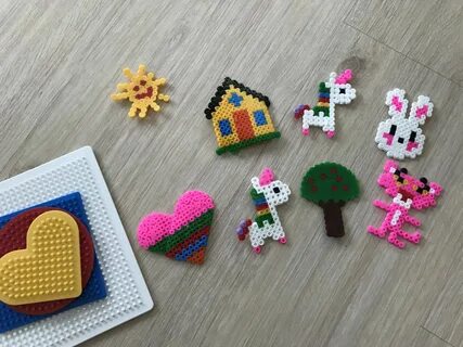 Фигурки из термомозайки