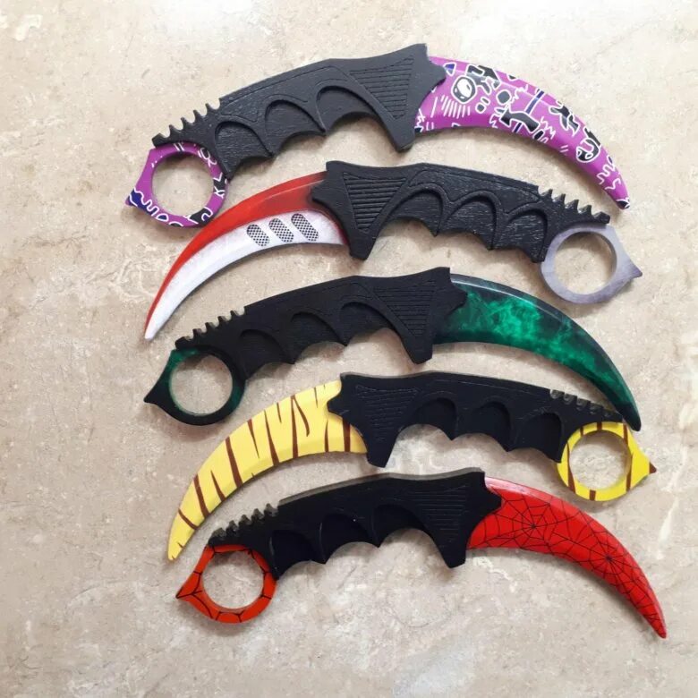 Керамбит из бумаги стандофф 2. Цветные ножи. Керамбит. Керамбит красная паутина. Как раскрасить нож.