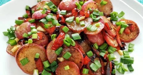 Жареная редиска