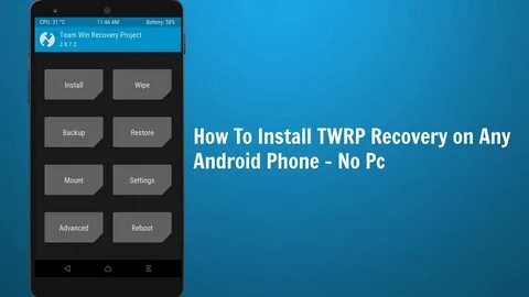 Twrp installer