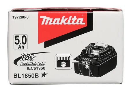Аккумулятор makita bl1850b 197280 8