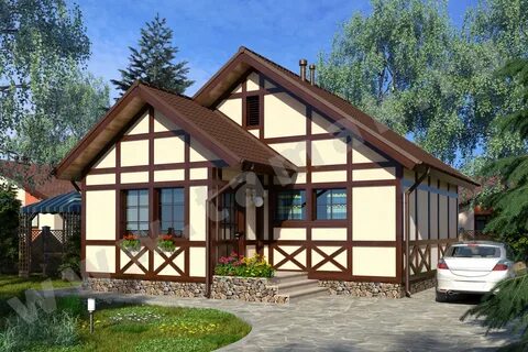 Баварский фасад дома