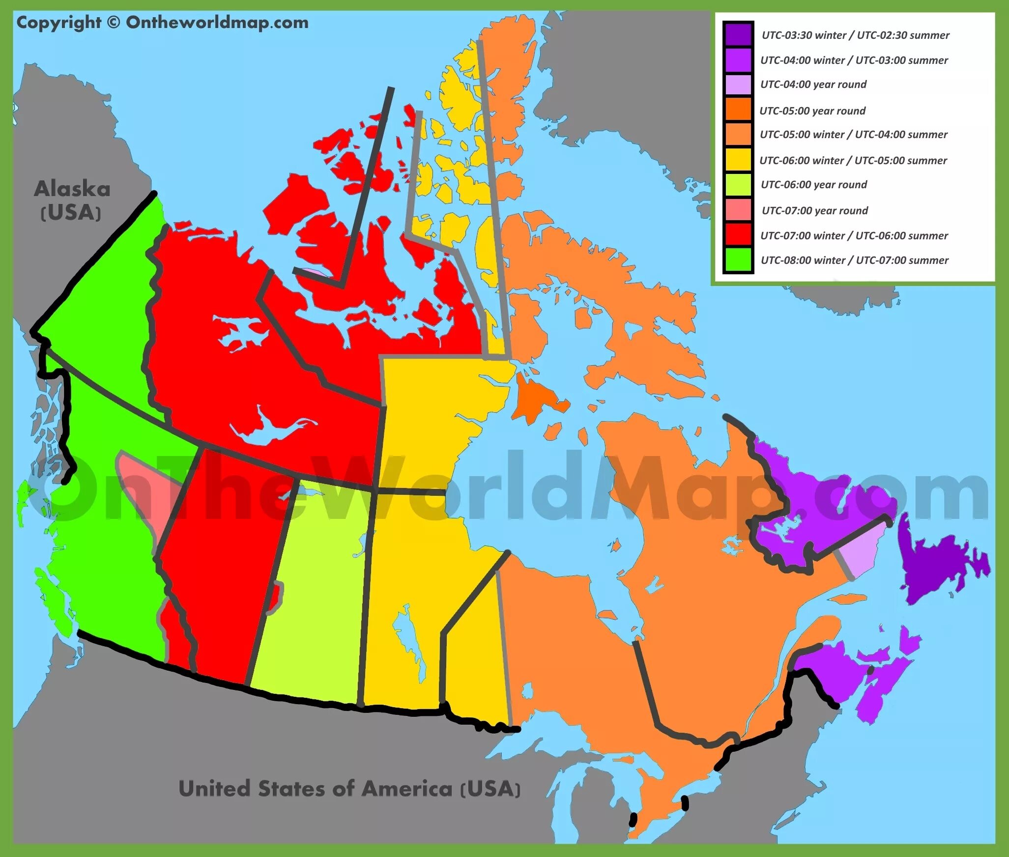 Временные зоны Канады. Canada time Zones. Временная зона Канада карта. Часовые пояса Канады на карте.