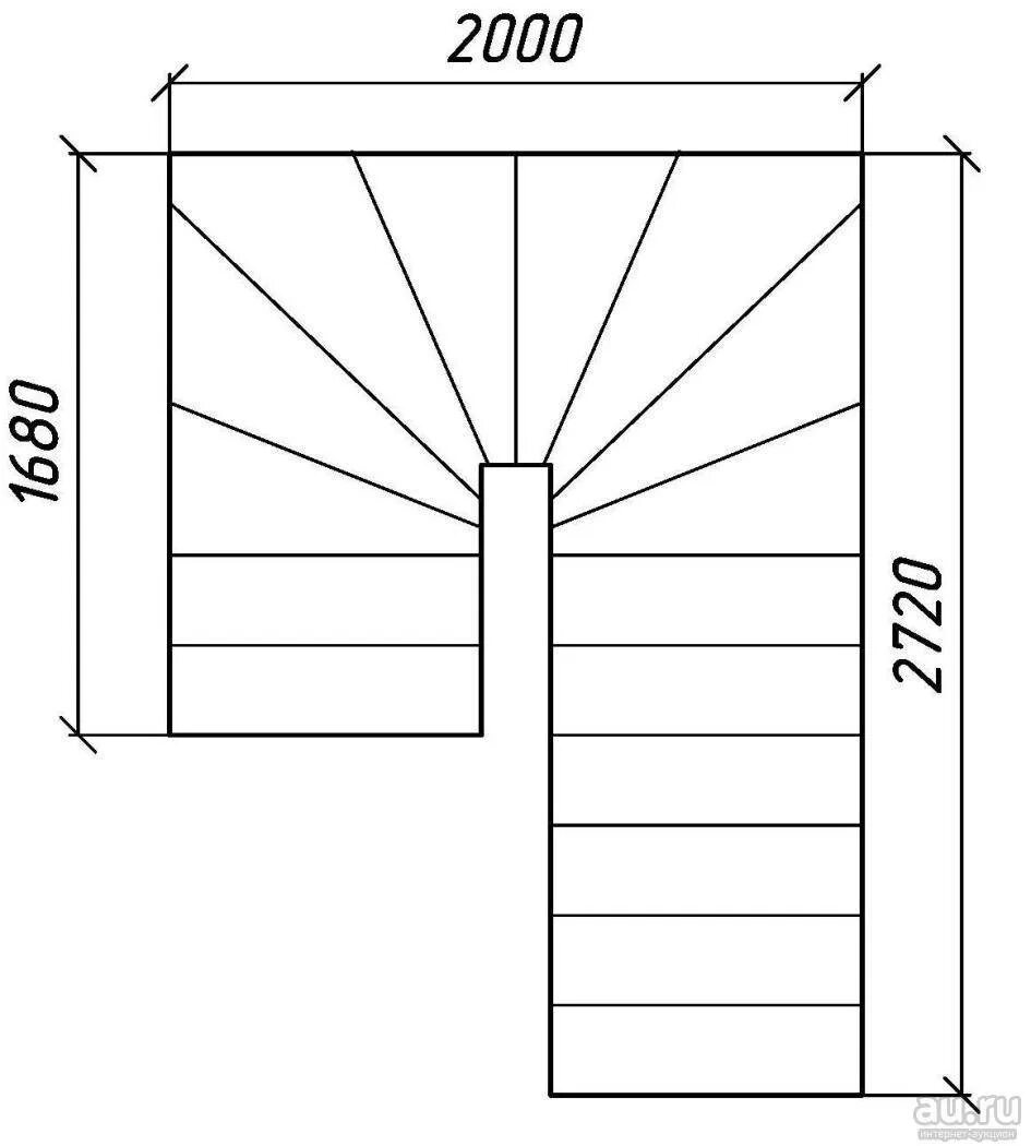 На второй этаж с забежными. Лестница на 180 с забежными ступеньками чертеж. Лестница с забежными ступенями на 180 на второй этаж. Лестница деревянная забежная чертеж. Забежная п образная лестница чертеж.