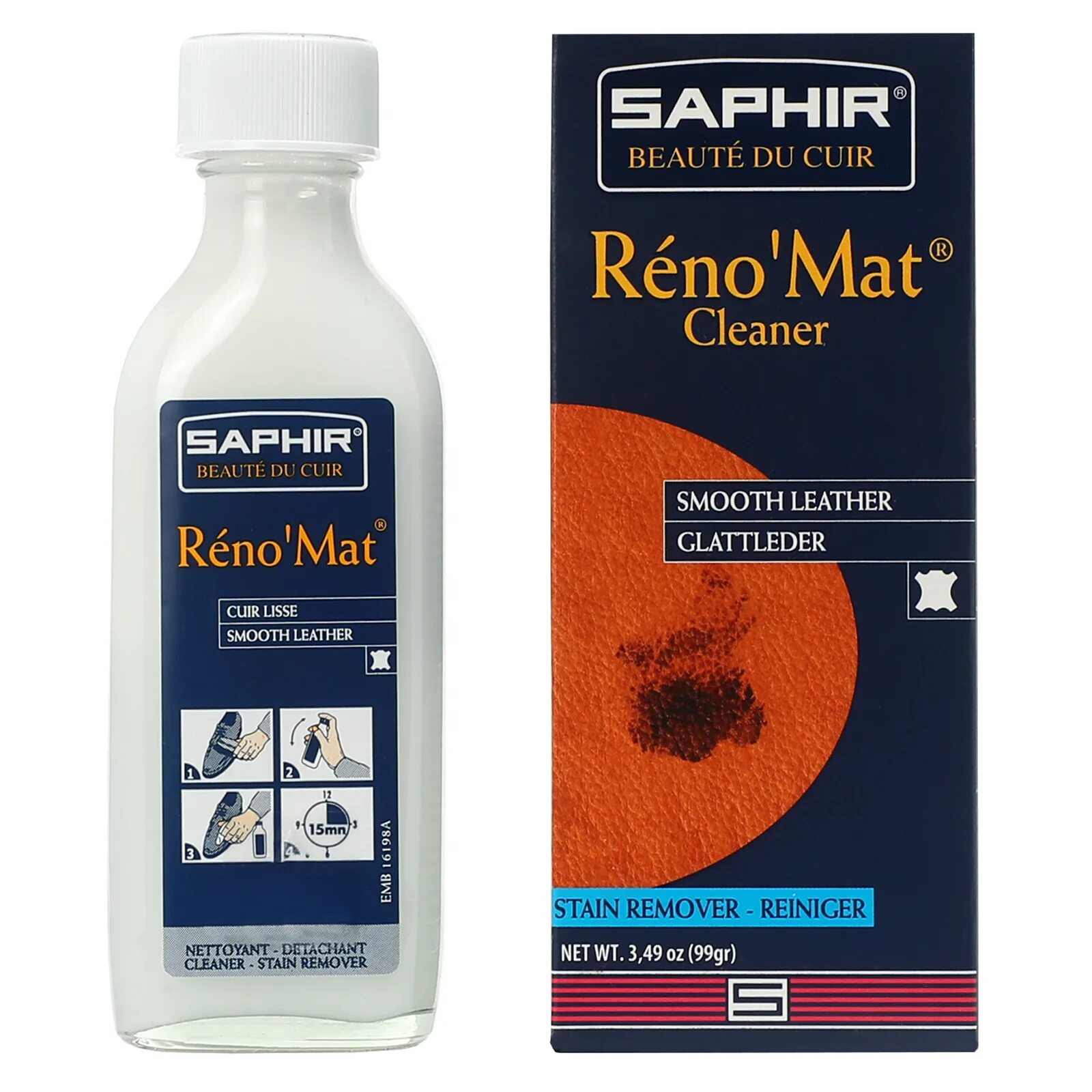 Пропитка Saphir Reno mat. Сапфир Рено мат. Очищающее средство Saphir. Очиститель реномат сапфир. Средство сапфир