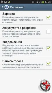Зарядка индикатор на экране