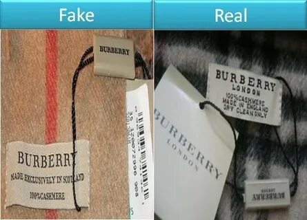 Оригинальность burberry