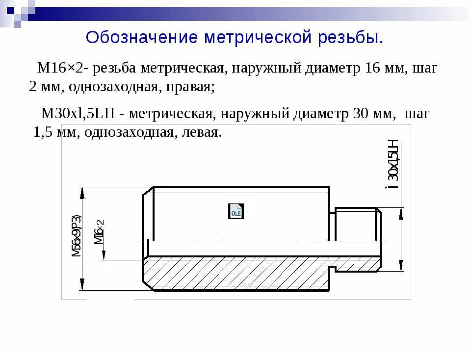 Резьба lh. Метрическая резьба с шагом 1.5 обозначение. Метрическая резьба m16. Резьба метрическая диаметром 16 мм шаг резьбы 2мм. Метрическая резьба с диаметром 30 мм с мелким шагом 1,5.