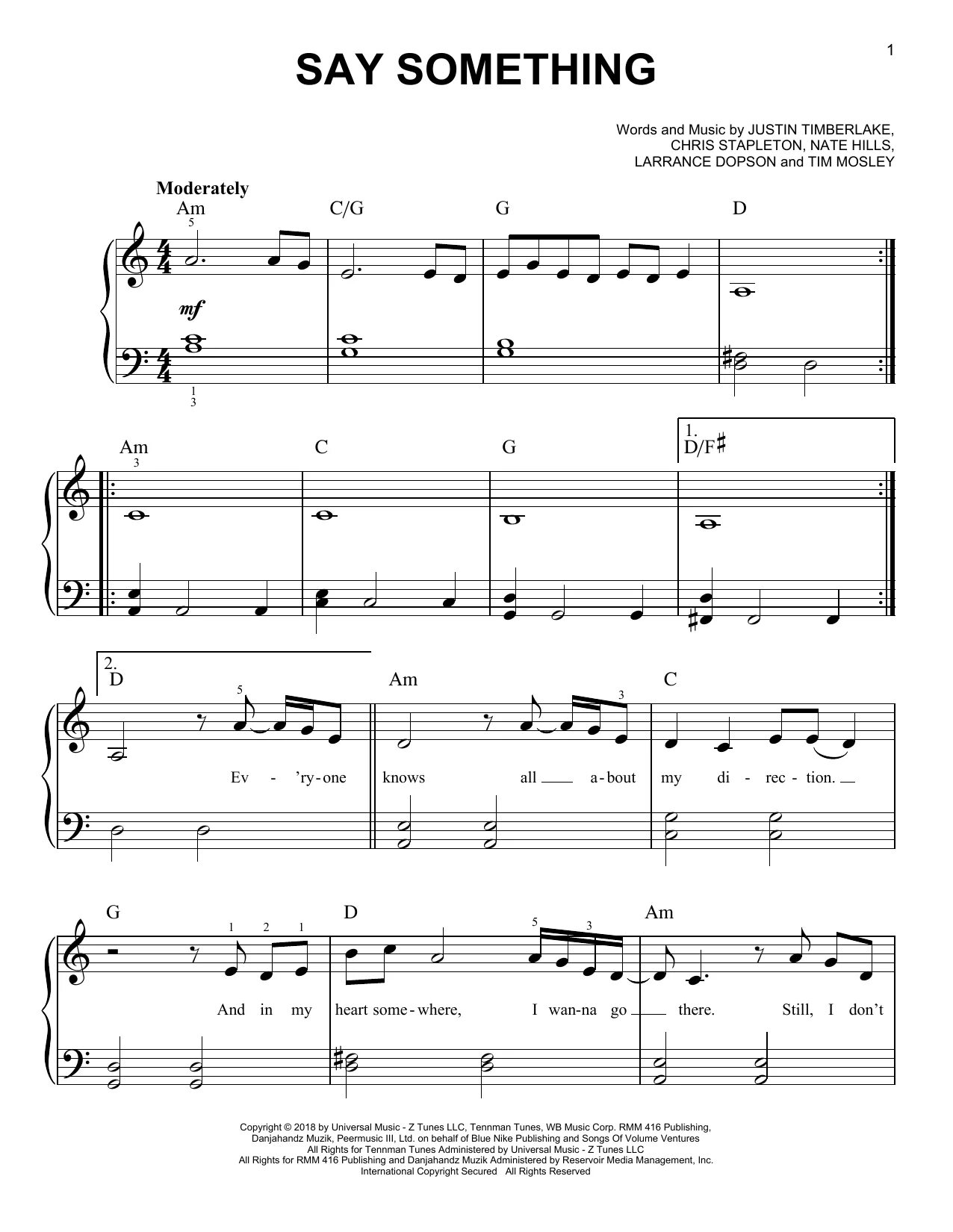 Say something loving. Justin Timberlake & Chris Stapleton. Justin Timberlake say something. Justin_Timberlake_Chris_Stapleton_-_say_something. Say something Ноты.