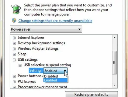 Как отключить usb порты при выключении компьютера