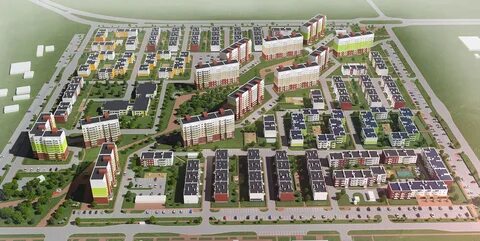 Микрорайон волжские кварталы