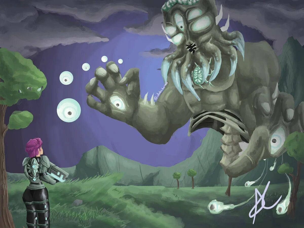 Terraria пожиратель богов. Terraria императрица света арт 18. Пожиратель богов каламити. Лунный лорд террария лего. Террария боссы пожиратель.