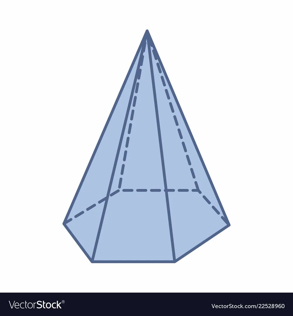 Изобразите шестиугольную пирамиду. 4 Гранная пирамида. Шестигранная пирамида рисунок. Пятиугольная пирамида вектор. Пятиугольная пирамида рисунок.