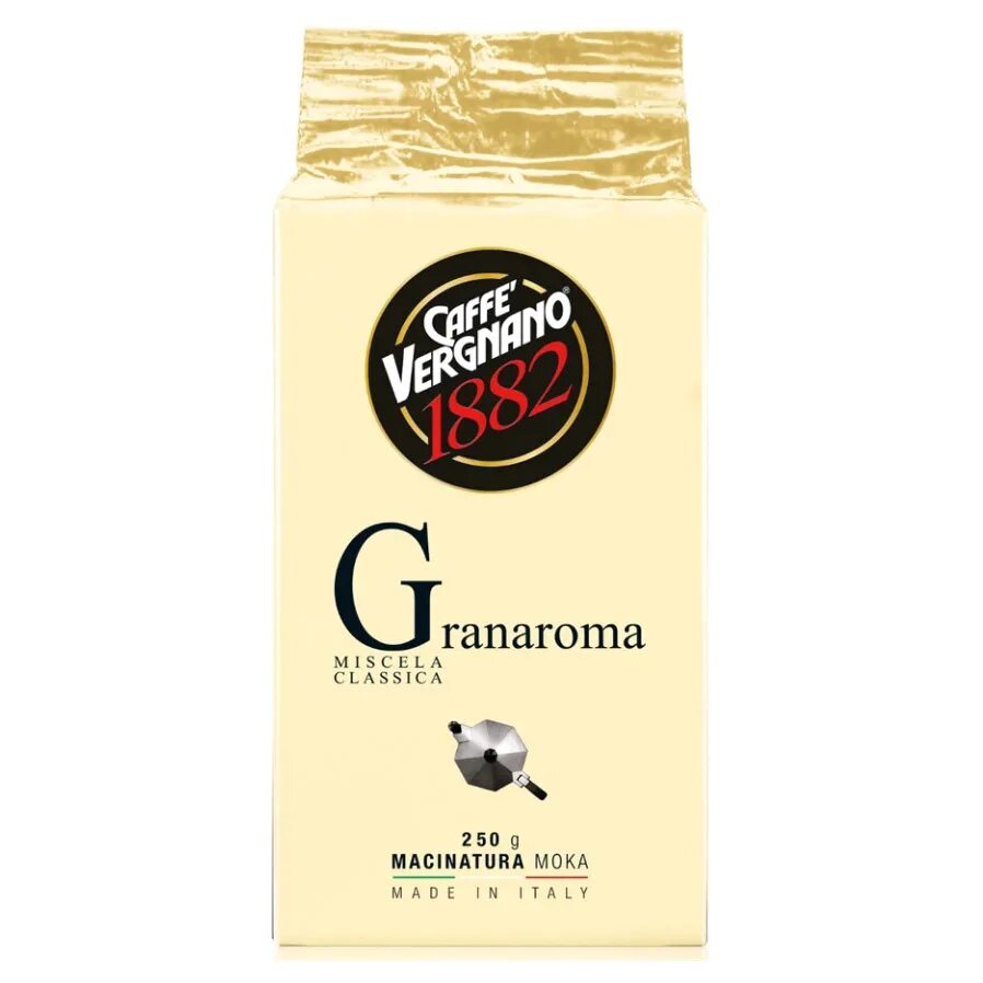 Кофе молотый aroma. Caffe Vergnano 1882 молотый. Vergnano Gran Aroma. Кофе молотый Caffe Vergnano 1882 Arabica Espresso. Кофе Верньяно Гран Арома.