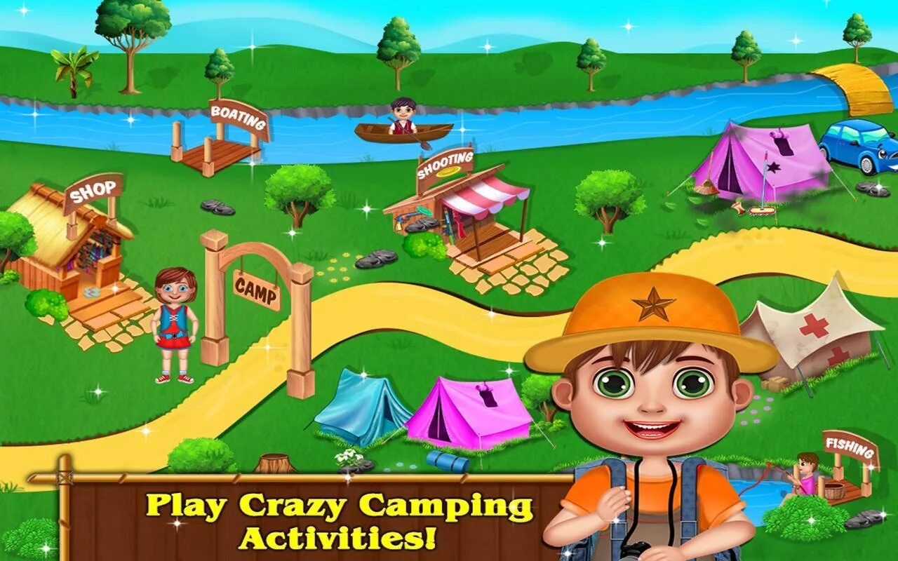 Summer Camp игра. Kids Summer Camp игра. Activity games for Camp. Camp Dubby Скриншоты. Camping for kids