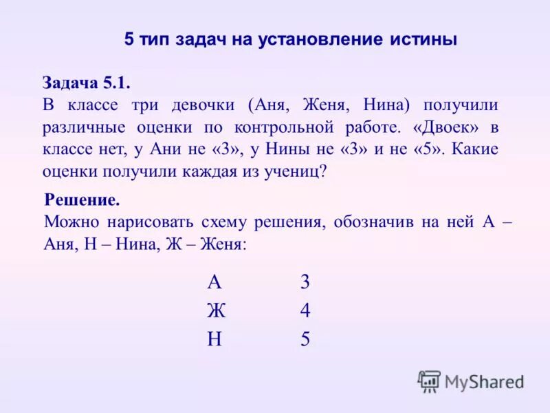 На потоке 51 студент среди них два. Задачи на истинность. Задачи на логику правда и ложь. Задачи на логику Информатика.