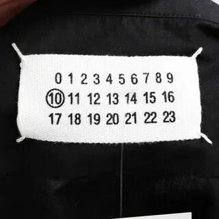 Бирка maison margiela