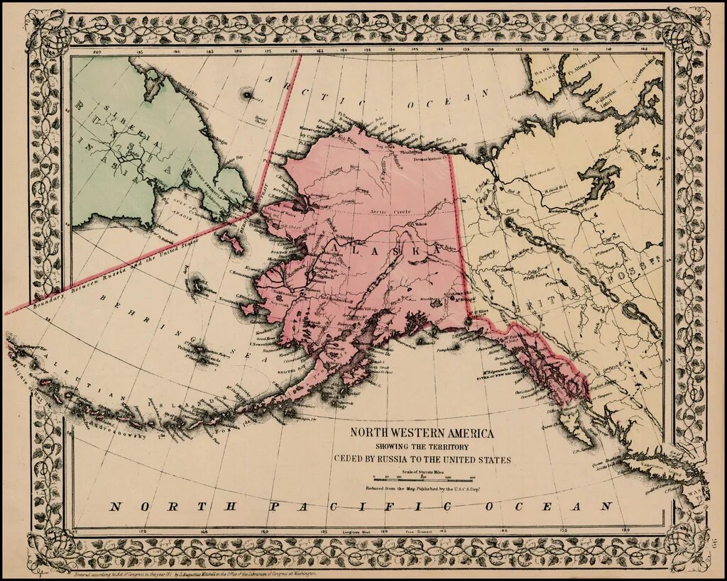 Русская аляска продана. Аляска карта 1867. Русская Америка карта 1867. Аляска карта 1867 год. Карта Аляски при Александре 1.