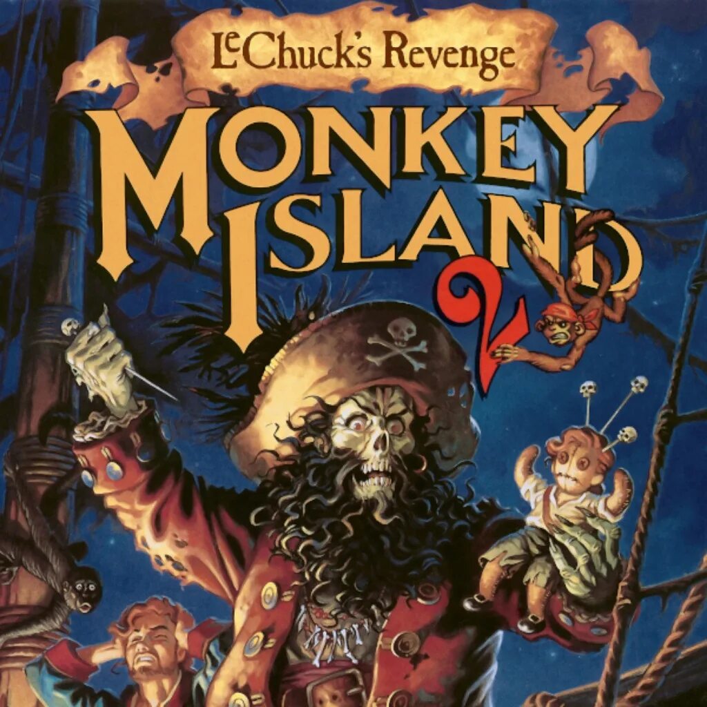 Revenge island. Monkey Island LECHUCK'S Revenge обложка. Манки Исланд 2. Monkey Island 2: LECHUCK'S Revenge. Игры Monkey Island.