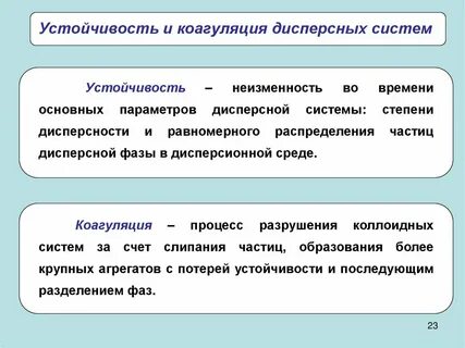 Коагуляция что это такое