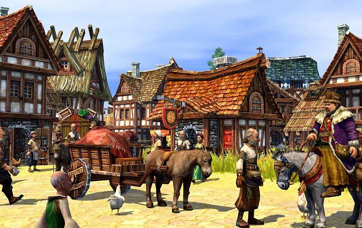 The Settlers. The Settlers город. Settlers 6. The Settlers 1-6. Village игра на пк