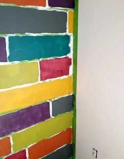Как сделать цветные стены