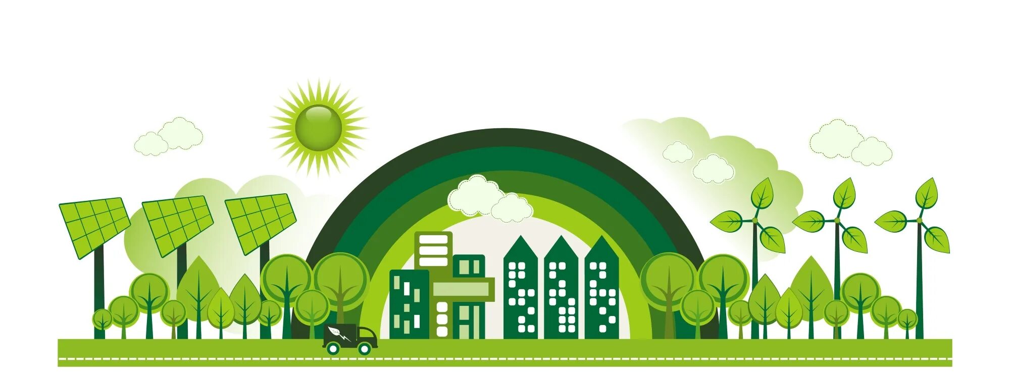 экология на белом фоне.