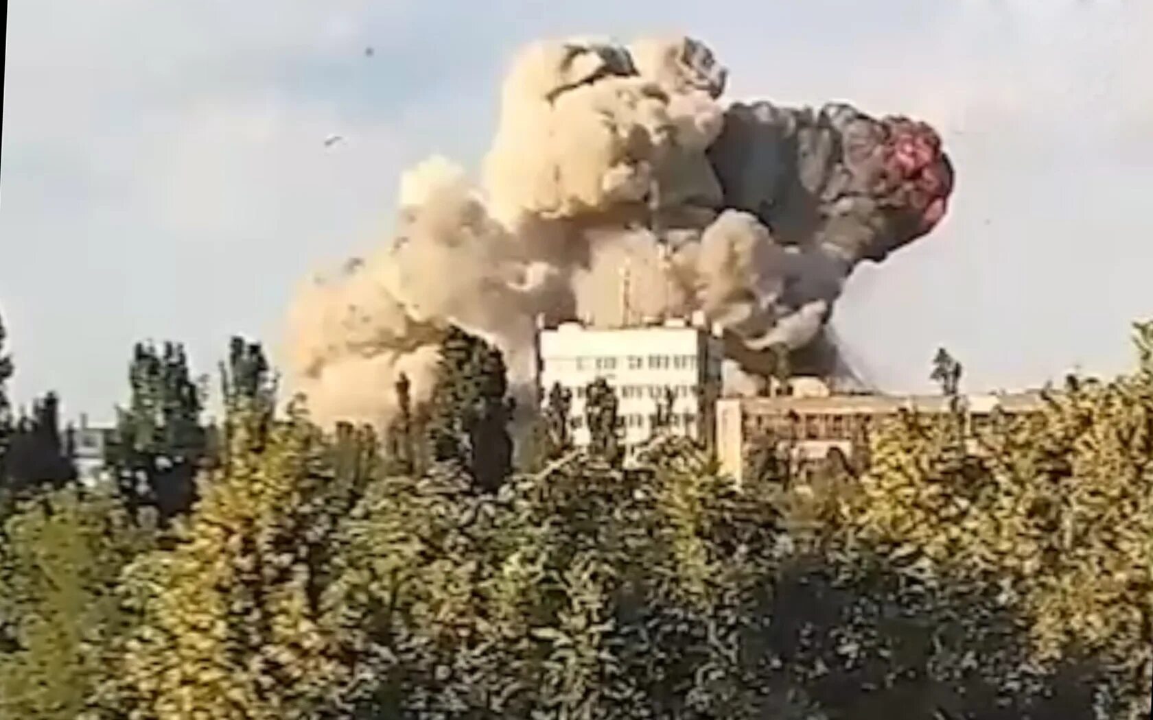 Взрыв в Николаеве.
