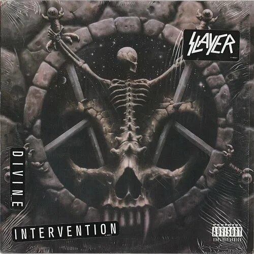 Группа slayer 1994. Активация божественных способностей аудиокнига. Slayer - 1994 - divine intervention, обложка альбома. Slayer divine intervention lp. Slayer divine intervention 1994.