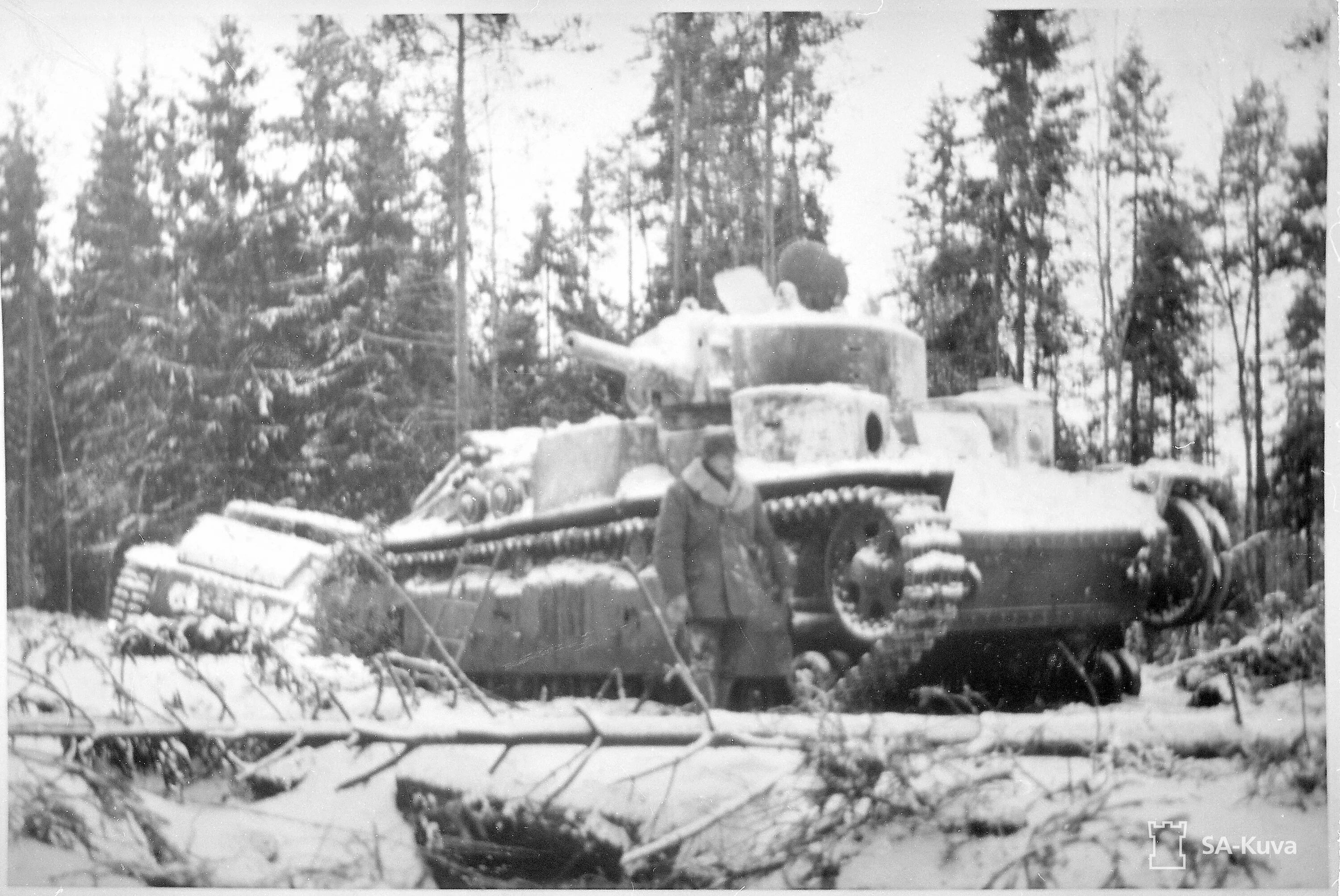 Смк 100. Т-28 В финской войне.
