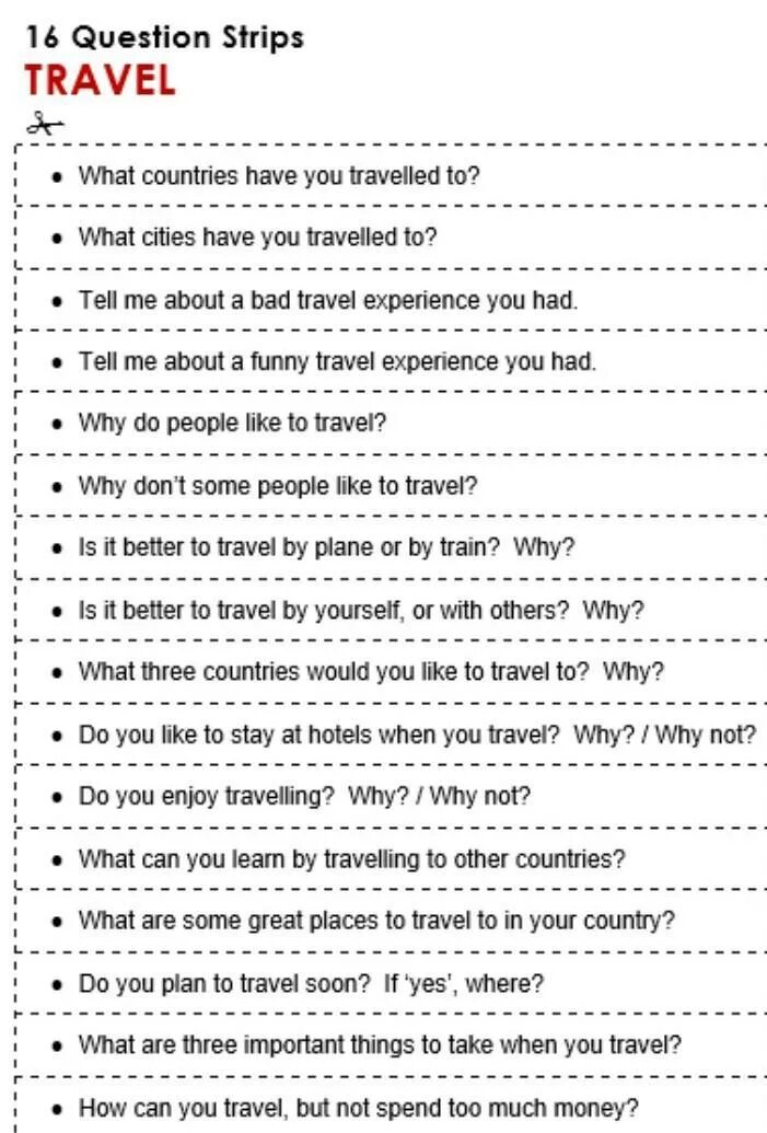 Travel questions. Questions about Travel. Questions about travelling discussion. Questions about travelling