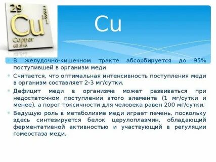 Ионы меди