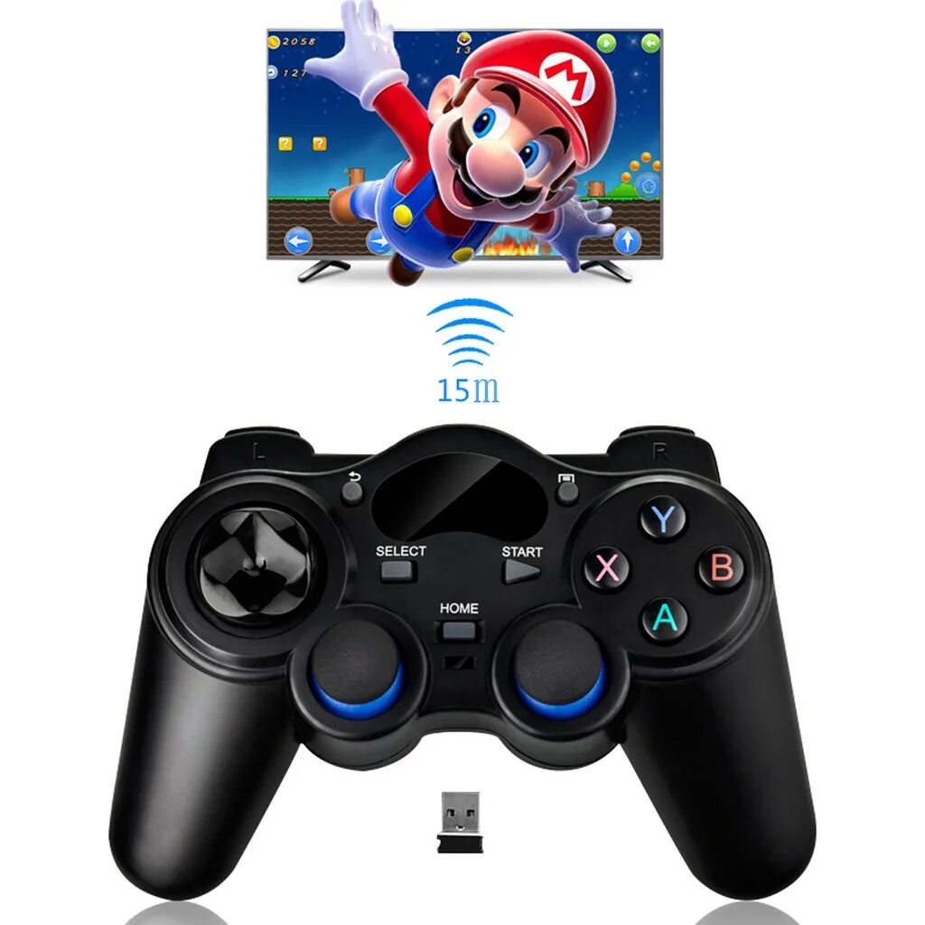 Джойстик для андроид приставки. 2.4 Wireless Controller Gamepad. Приставка 2.4g Wireless. 2.4G Wireless Controller Gamepad игры. Wireless Gamepad Smart Controller.