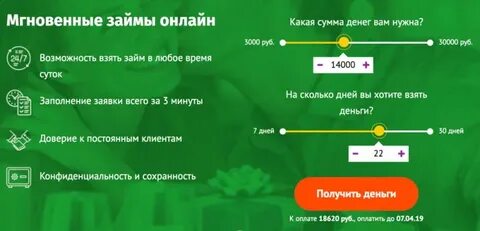 Fastmoney займ