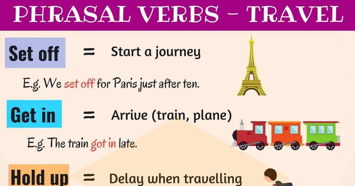 Travel get go on. Travel Phrasal verbs. Phrasal verbs for Travel. Phrasal verbs Travel английски. Travelling English английский.