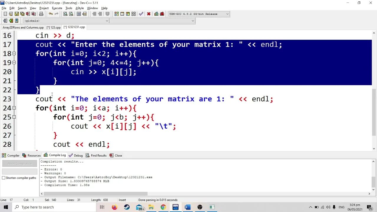 C add to array. C add to array
