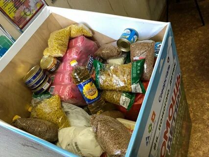 Поможем продуктами