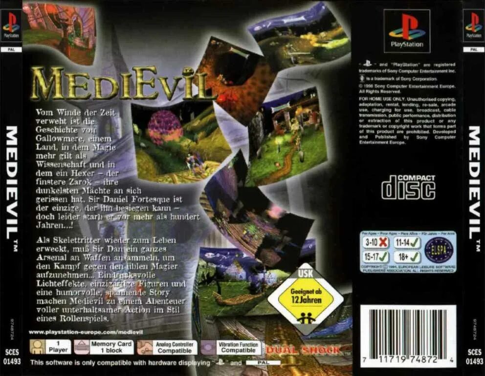 Playstation rom. Medievil 2 PS one Cover DVD. Medievil 2 диск. Medievil ps1 обложка. Medieval 2 ps1 Cover.