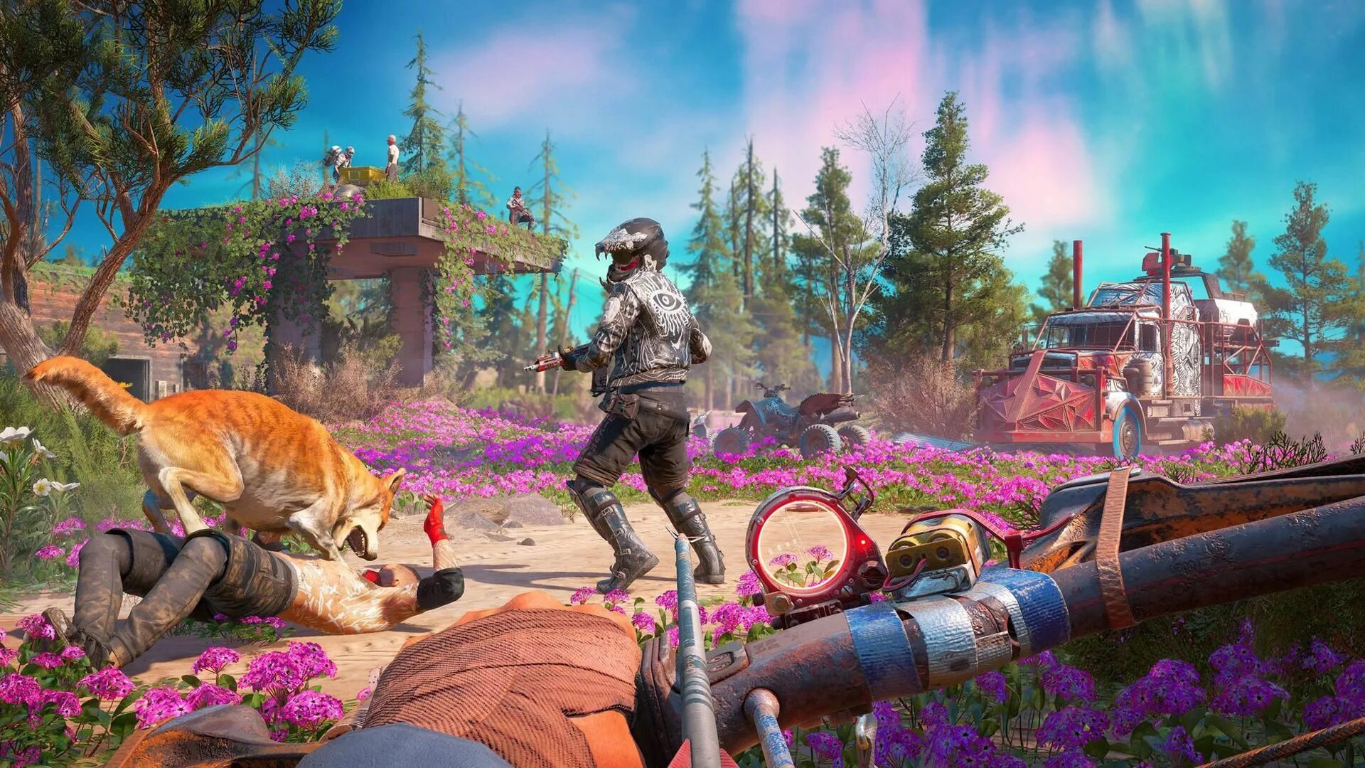 New igra. Far Cry New Dawn. Фар край Нью Доун. Far Cry New Dawn стрим. Фар край Нью давн геймплей.